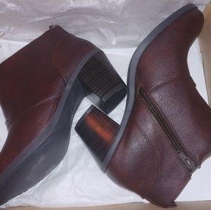 Myla Brush Brown Ankle Boots